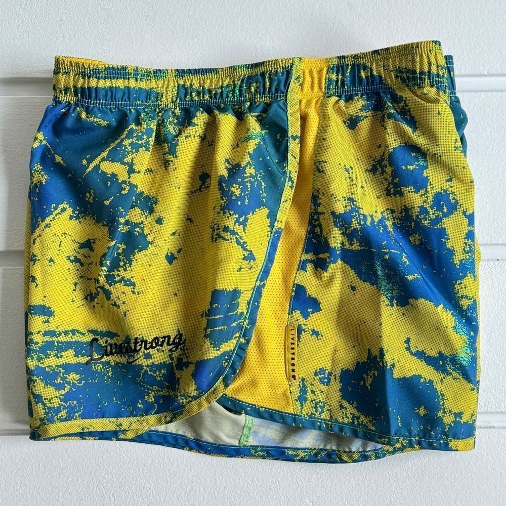 Nike Blue and Yellow Athletic Shorts - Picture 3 of 11